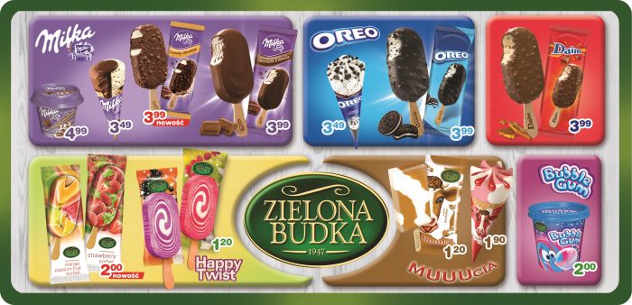 lody zielona budka